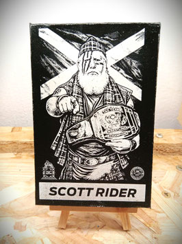 CADRE PORTRAIT - SCOTT RIDER