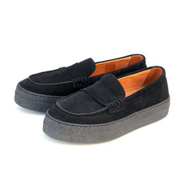 CHARLOTTE CREPE velours black