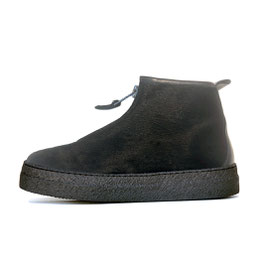 CHIARA WARM CREPE pony black I Lammfell