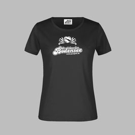 T-Shirt (Damen) "Wir lieben den Bodensee" | schwarz