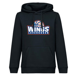 WINGS Hoodie navy mit Wings Leverkusen Logo