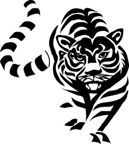 Tiger - 24 cm