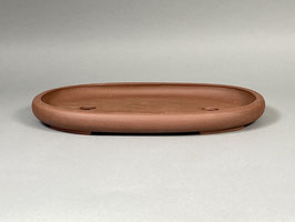 Bonsai - Schale, unglasiert, oval