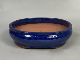 Schale China, blau, oval