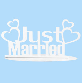 "Just Married" - Aufsteller