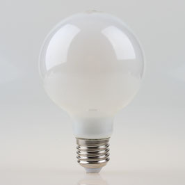 Sigor E27 LED Globe Filament Leuchtmittel 220-240V/7W=60W warmweiß Durchmesser 80mm dimmbar