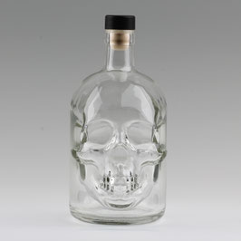 Flasche Totenkopf Pirat 700 ml