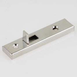Häfele Möbelriegel Riegel gerade 70x15mm vernickelt