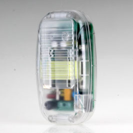 Tradim LED-Fußdimmer 12 V, 1–25 W – Schnurdimmer für 230 V/12 V, transparent