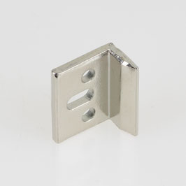 Häfele Schließwinkel für Möbelriegel 18x9mm vernickelt