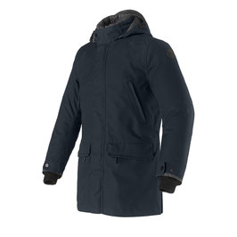Giacca lunga da moto Clover Manhattan WP BLU