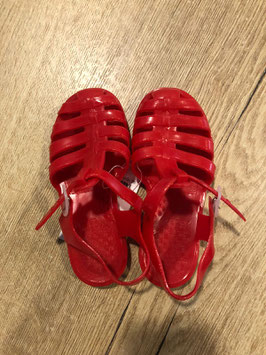 Water schoenen rood
