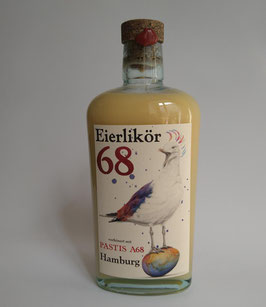 Eierlikör 68 verfeinert mit PASTIS A68
