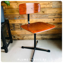 Vintage: Chaise industrielle Marko