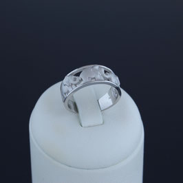 Ring aus rhodiniertem 925-Sterlingsilber