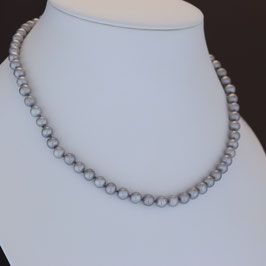 Halskette aus 925-Sterlingsilber und Süßwasserzuchtperle
