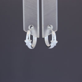 Scharnierkreole aus 925-Sterlingsilber