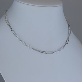 Halskette aus rhodiniertem 925-Sterlingsilber