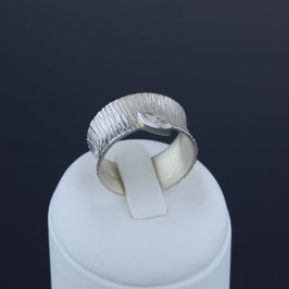 Ring aus 925-Sterlingsilber und Blautopas