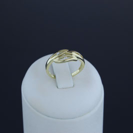 Ring aus 333-Gelbgold und Zirkonia