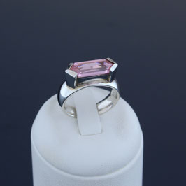 Ring aus 925-Sterlingsilber und Zirkonia