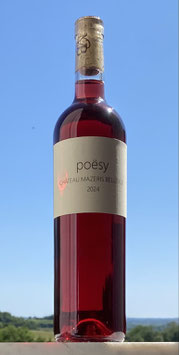 poësy de Mazeris Bellevue 2024 - 13 € la bouteille seule, 12€ par carton de 6
