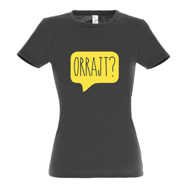 Women's Orrajt? T-shirt - Dark Grey/Yellow