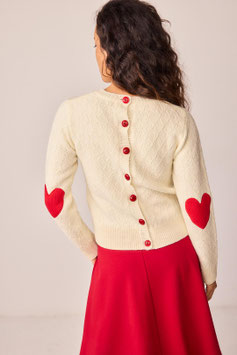 JERSEY CAPERUCITA BLANCO   REF. 102551