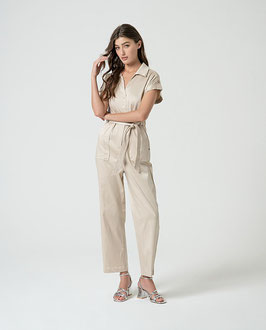 MONO LARGO SIN MANGAS BEIGE     REF. 515LIAL821