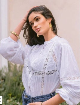 CAMISA AGATA BORDADA       REF.  J114