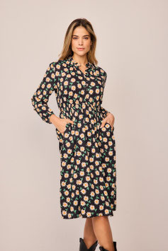 VESTIDO LARGO SELVA MARGARITAS     REF. 102450