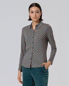 CAMISA VERDE BOTELLA     REF. 555OMFO113