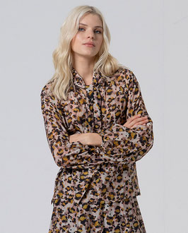BLUSA CON LAZADA EN EL CUELLO MULTI    REF. 565IRAL125M