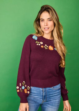 JERSEY CENICIENTA BURDEOS   REF. 102598