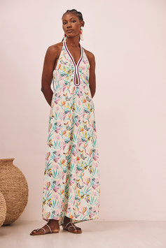 VESTIDO HALTER ESTAMPADO    REF.  CS.LILIANA