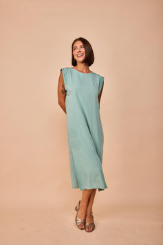 VESTIDO LARGO CASTROPOL COLOR MENTA       REF.  102897