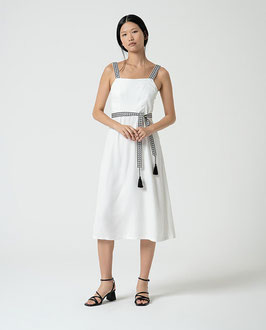 VESTIDO MIDI CON TIRANTES     REF. 525MALU721