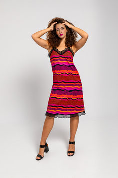 VESTIDO LENCERO MINI  "ESTRELLA DE MAR"   REF. SS25TRETE01