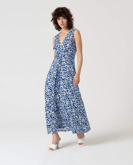 VESTIDO LARGO CON NUDO    REF. 525MABA717