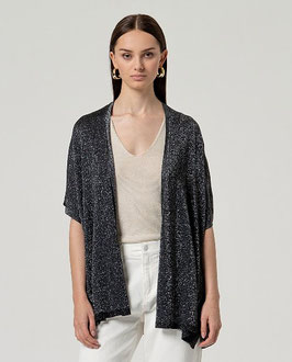 PONCHO ABIERTO BRILLANTE NEGRO      REF. 36POLU831/00
