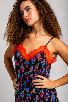 BLUSA LENCERA "SON DE MAR"   REF. SS25ARNEG02