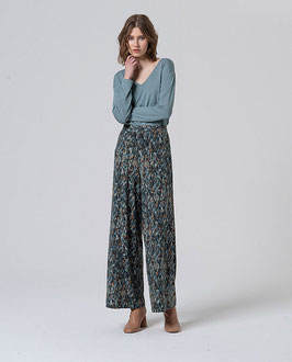 PANTALON AMPLIO AZUL PETROLEO   REF. 555ALRA517