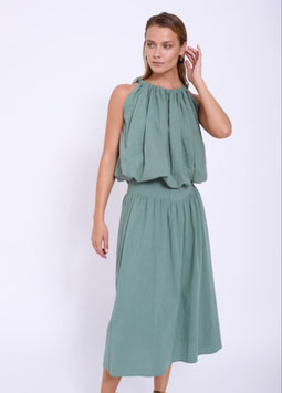 FALDA MIDI FRUNCE    REF.  S05F54AGG