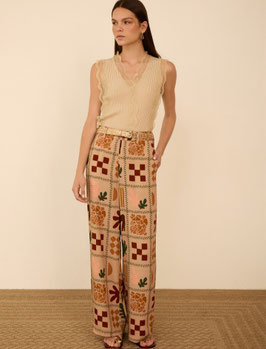 PANTALON VISCOSA    REF. M05P134NUT