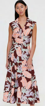 VESTIDO LARGO CON ESTAMPADO MANGLAR    REF.  61W/11230