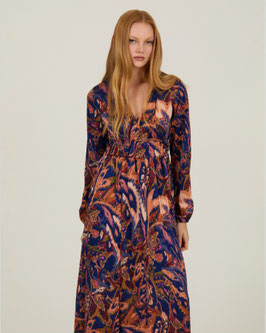 VESTIDO LARGO ESTAMPADO    REF. M21V23STL