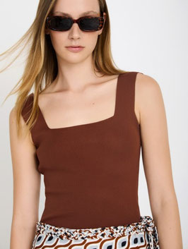 TOP PUNTO ESSENTIALS MARRON     REF. S114K01UMB