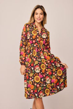 VESTIDO LARGO SELVA GIRASOL     REF. 102453