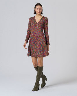 VESTIDO SKATER A RODILLA MULTI   REF. 555LASE722