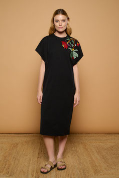 VESTIDO BOHO BLACK    REF.  261115